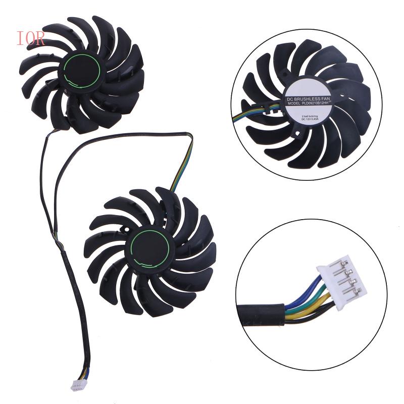 Quạt Tản Nhiệt 87mm 12V GPU PLD09210B12HH Cho Thẻ Đồ Họa MSI RX580 RX470 RX480