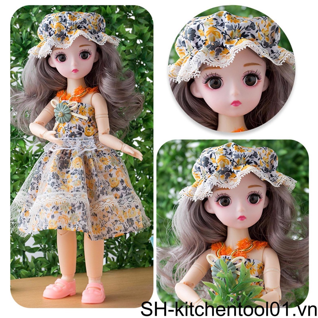 Bộ Đồ Chơi Búp Bê BJD Tỉ Lệ 1 / 6 Chất Lượng Cao