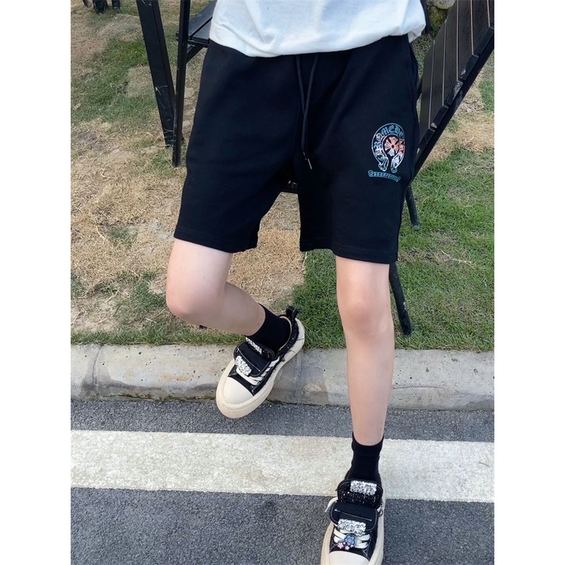 Quần Short Capris Thêu Chữ CH Thời Trang Xu Hướng Mới Nhất