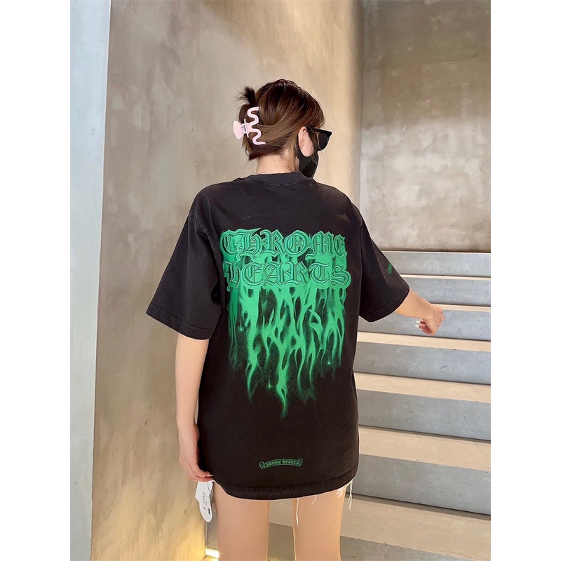 Áo Thun Ngắn Tay Thêu Họa Tiết Thời Trang Xu Hướng