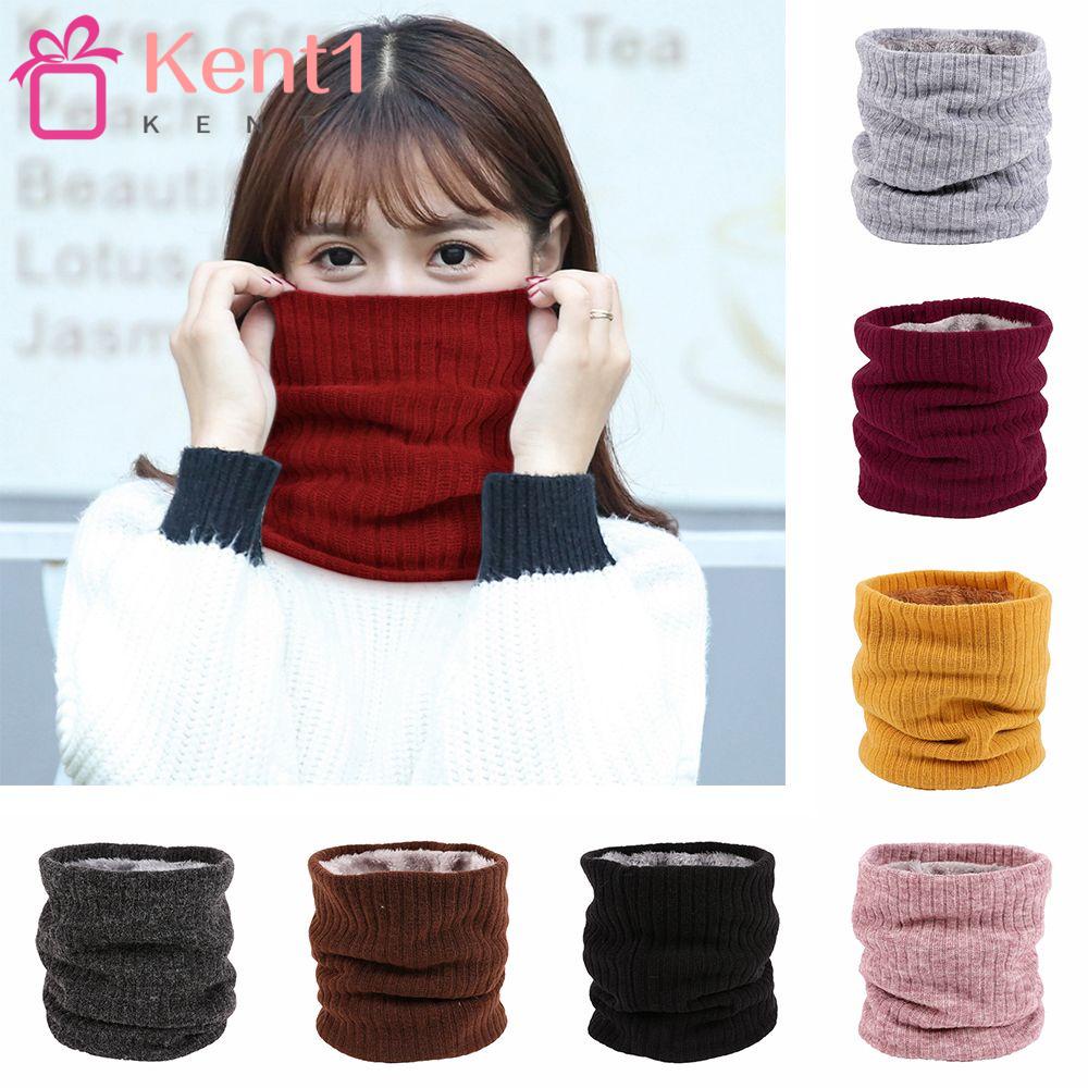 KENT1 Khăn Choàng Cổ Dệt Kim Dày Dặn Chống Gió Thời Trang Mùa Đông