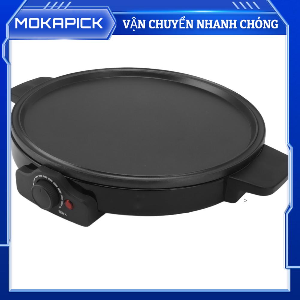 Mokapick Máy Làm Bánh Crepe Điện 2000W  Điều Chỉnh Nhiệt Độ Chính Xác Có Thể Nướng Kếp Cho Bữa Nửa Buổi Hoàn Hảo Blintzes Trứng Tortilla Thịt Xông Khói Phích Cắm Châu Âu 220V