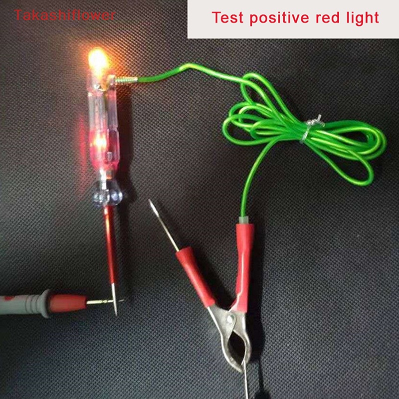 Bút Thử Điện Đèn LED 6-24V 47 Inch Hai Đầu Dò Chống Đóng Băng Chuyên Dụng