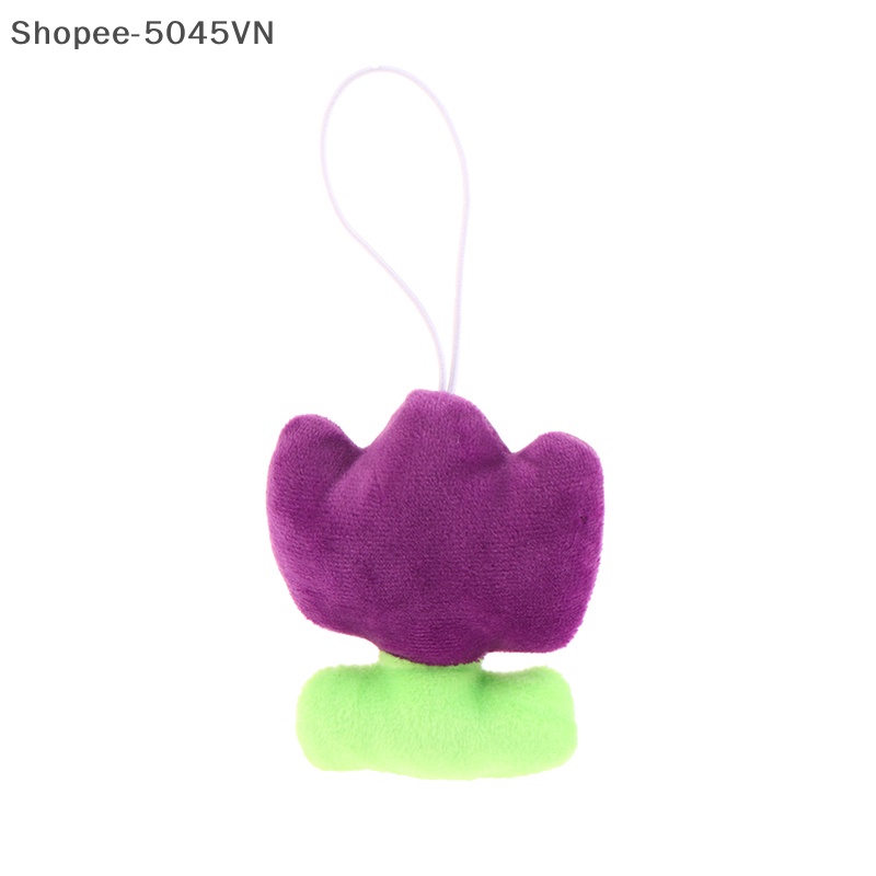 Búp Bê Nhồi Bông Hình Hoa Tulip 8cm Mềm Mại Treo Móc Khóa / Ba Lô / Túi Xách Trang Trí Quà Tặng Cho Bé