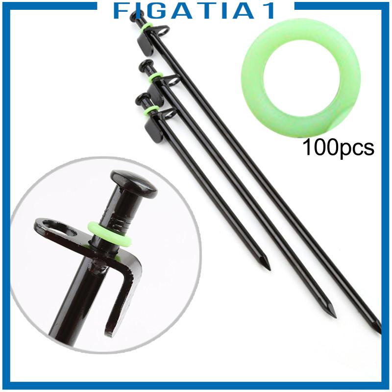 Set 100 Vòng Dạ Quang 3mm Cố Định Lều Trại Chuyên Dụng