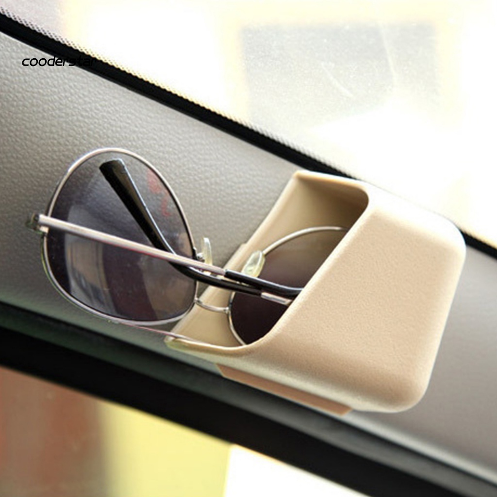 1 Cặp Hộp Đựng Mắt Kính / Thẻ IC Xe Hơi Tiết Kiệm Không Mùi Tiện Dụng