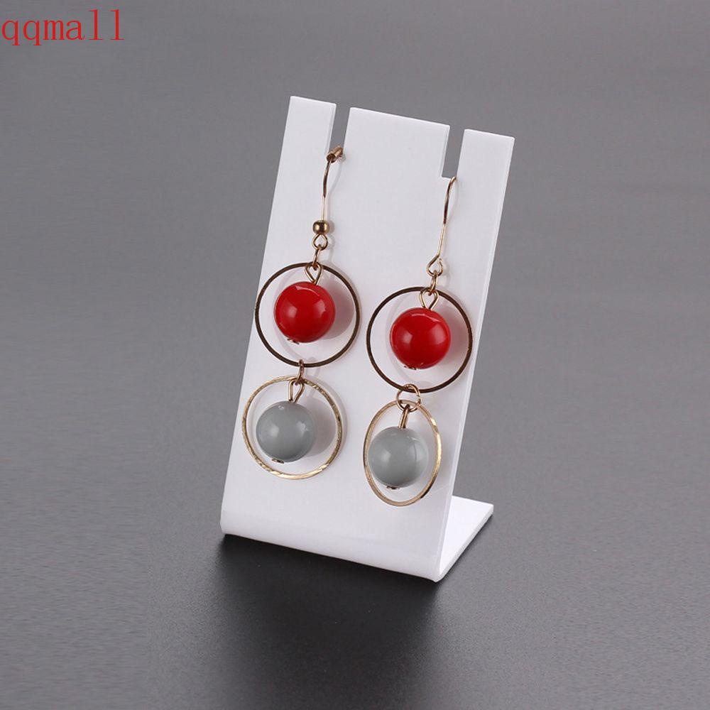 QQMALL Giá Trưng Bày Dây Chuyền Bằng Acrylic Phong Cách Hàn Quốc Thanh Lịch Sắp Xếp Gọn Gàng