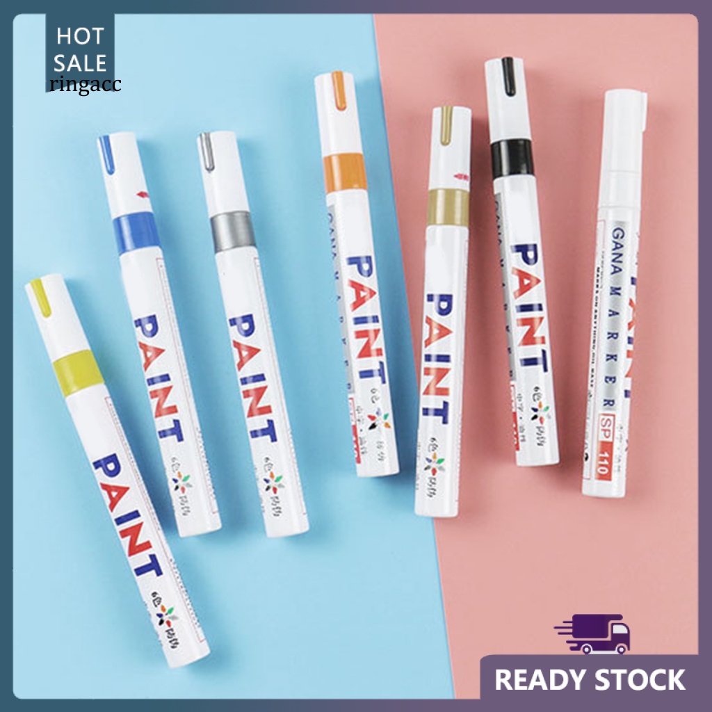 Rga Bút Vẽ Lốp Xe Hơi Chống Nước Không Phai Màu Sắc Giàu Có Độ Che Phủ Cao