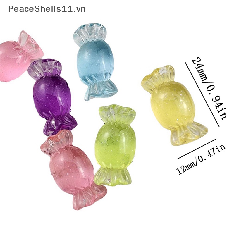 Bộ 5 Đồ trang trí Nhựa Phát Quang Dùng Trang Trí Xe Hơi DIY