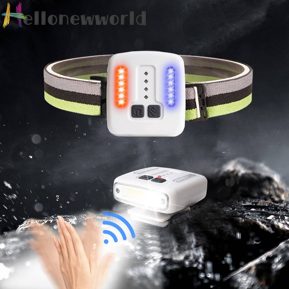 Đèn Pin Đeo Trán 400LM 1200mAh IPX4 Chống Thấm Nước