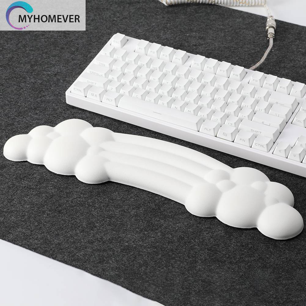 Đệm Cổ Tay Bấm Bàn Phím Máy Tính Giảm Đau Hình Đám Mây