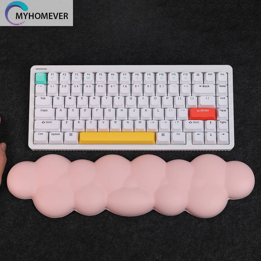 Miếng Đệm Cổ Tay Bấm Bàn Phím Chơi Game Bằng Cotton Chống Trượt Hình Đám Mây Cho