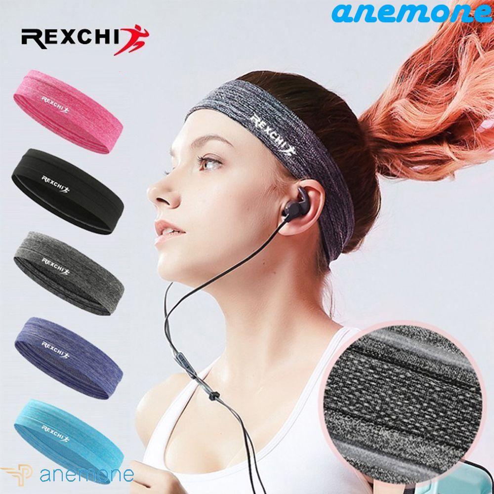 ANEMONE Băng Đô Co Giãn Chống Trượt Thấm Hút Mồ Hôi Thời Trang