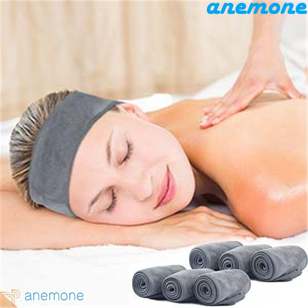 ANEMONE Băng Đô Bản Rộng Co Giãn Hỗ Trợ Trang Điểm