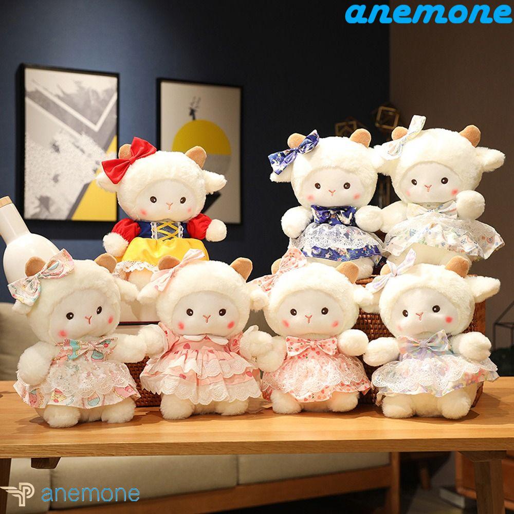ANEMONE Cừu Nhồi Bông Mềm Mại Đáng Yêu Cho Bé Gái