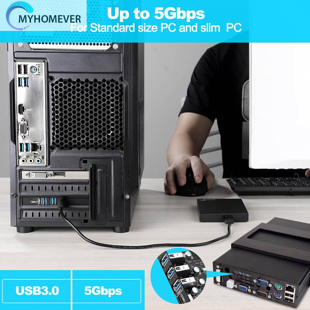 Bảng Mạch Điều Khiển Mở Rộng 5Gbps Cho Windows7 / 8 / 10 / XP / Server 2008