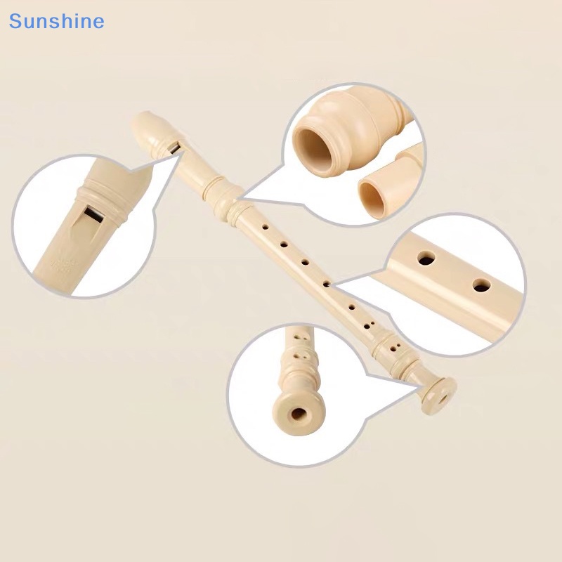 Sáo Soprano 8 Lỗ Màu Đen Dễ Điều Chỉnh Không Độc Hại Bằng ABS