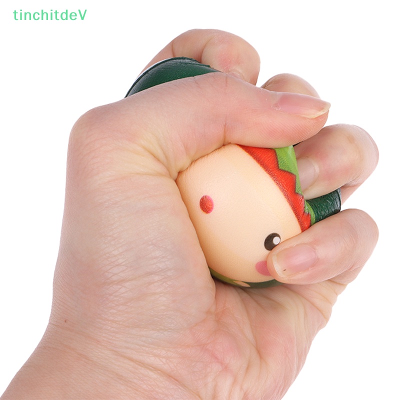 Quả Bóng Xốp PU Giải Tỏa Căng Thẳng Phong Cách Giáng Sinh 63mm