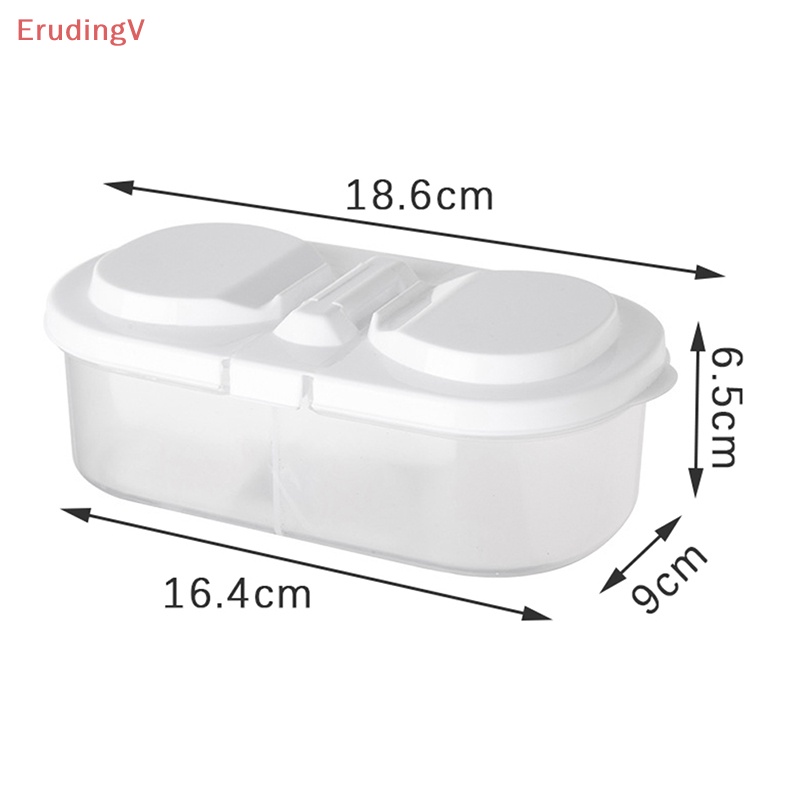 Hộp đựng thực phẩm Hai Ngăn Có Nắp Đậy Tiện Dụng