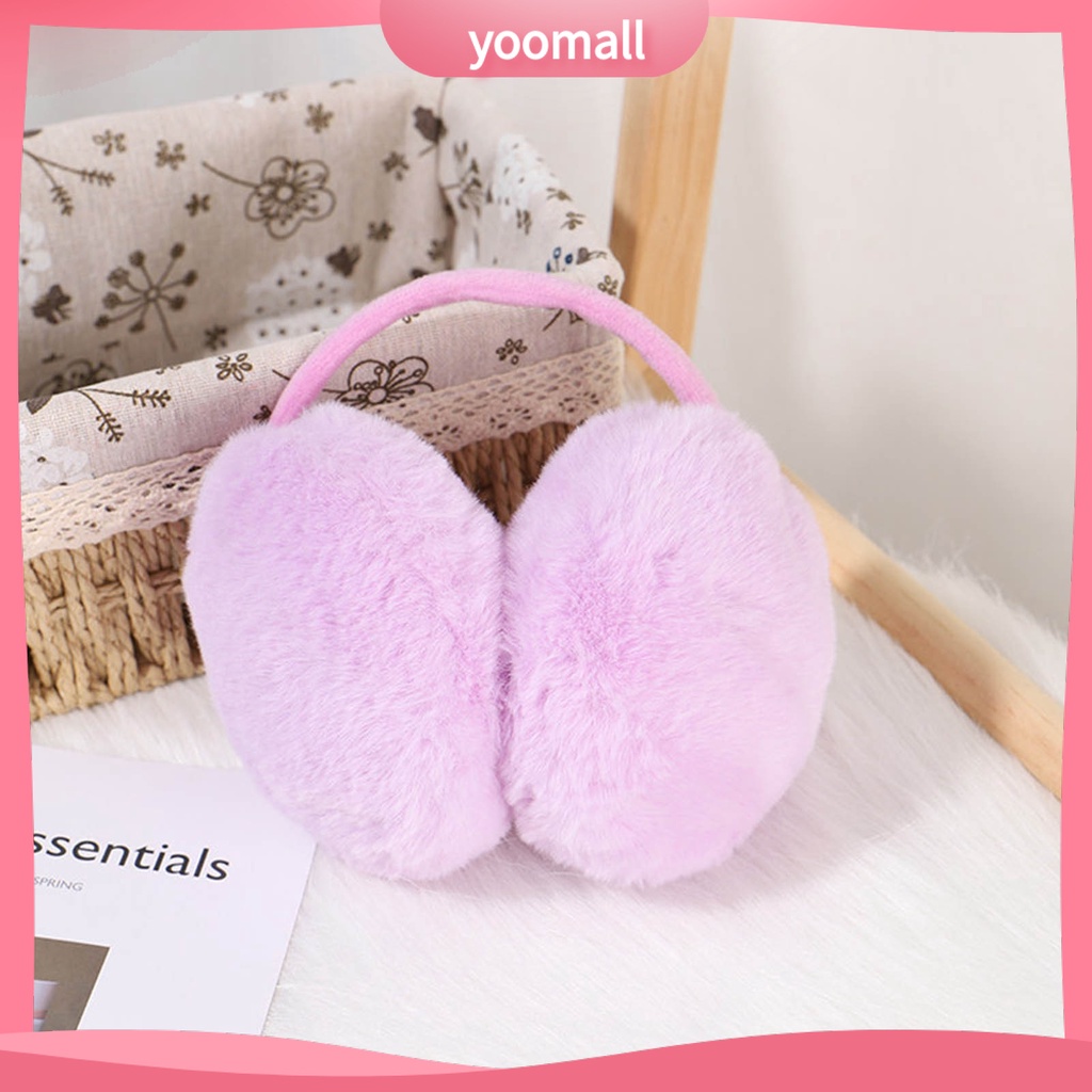 Chụp Tai Dày Dặn Giữ Ấm Chống Xù Lông Tiện Dụng