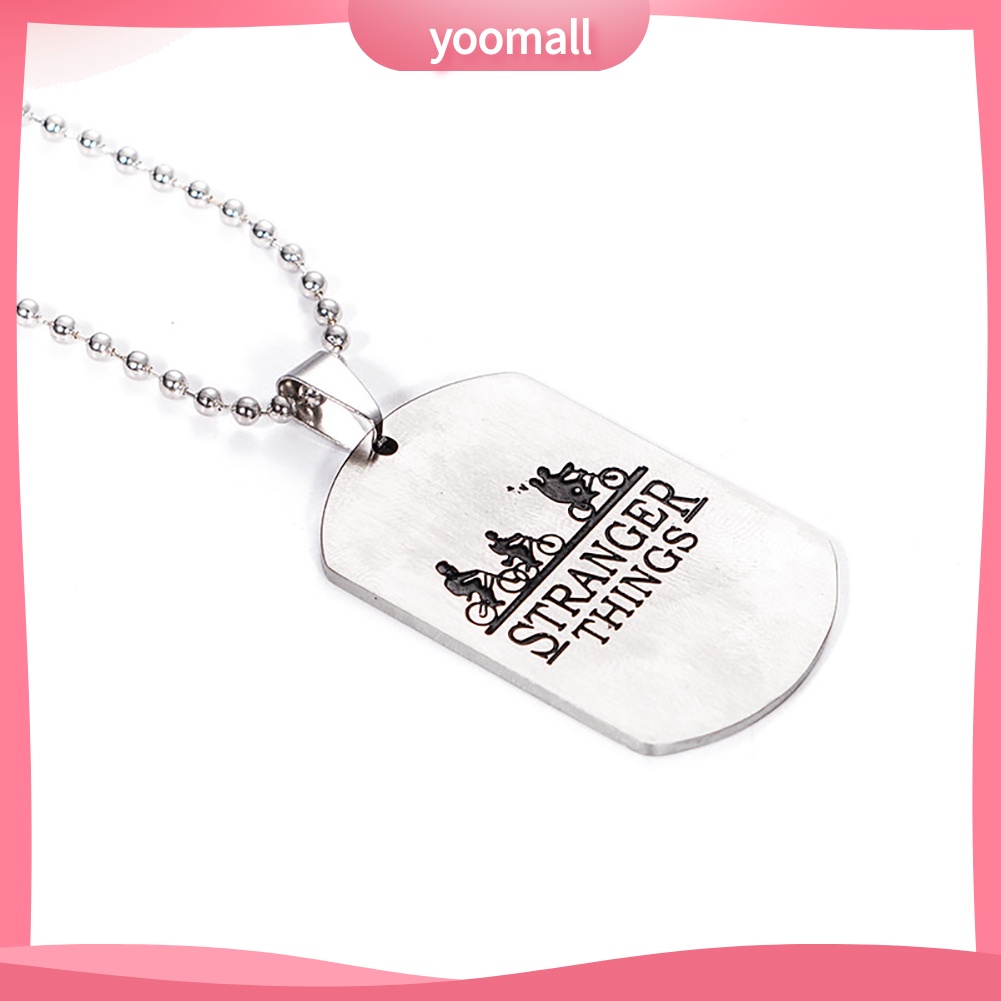 Vòng cổ Mặt Chữ Stranger Things Thời Trang Cho Nữ