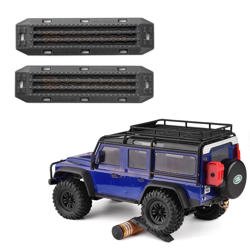 Set 2 Bảng Thoát Hiểm Bằng Nhựa Cho Xe Điều Khiển Từ Xa Traxxas TRX4-M Defender Bronco AXIAL SCX24 1 / 18 DIY