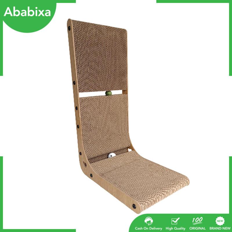 Cardboard Cat Scratcher L Cats Lounge Cat Scratch Pad Protecting Furniture for Protecting Furniture for Cat Claw with Toys Ball Track