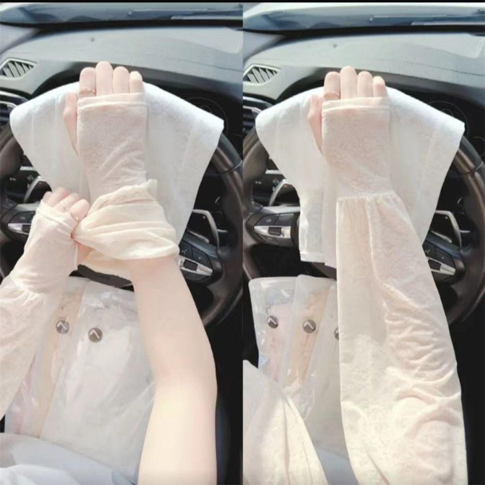 WONDER Đôi Găng Cánh Tay Chống Nắng Và Tia UV Thời Trang Sành Điệu
