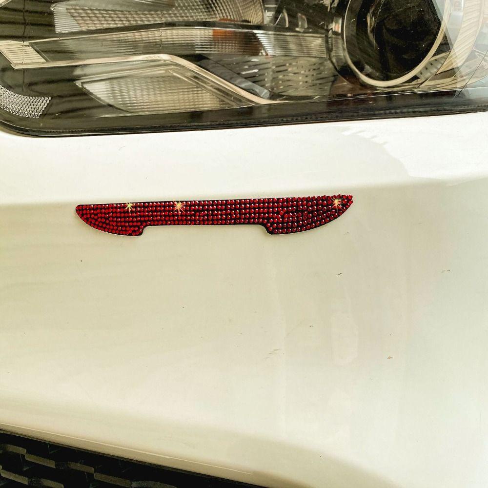 Bộ 4 Dải Dán Viền Cửa Xe Hơi Chống Va Chạm Chống Trầy Xước Màu Sáng Bóng