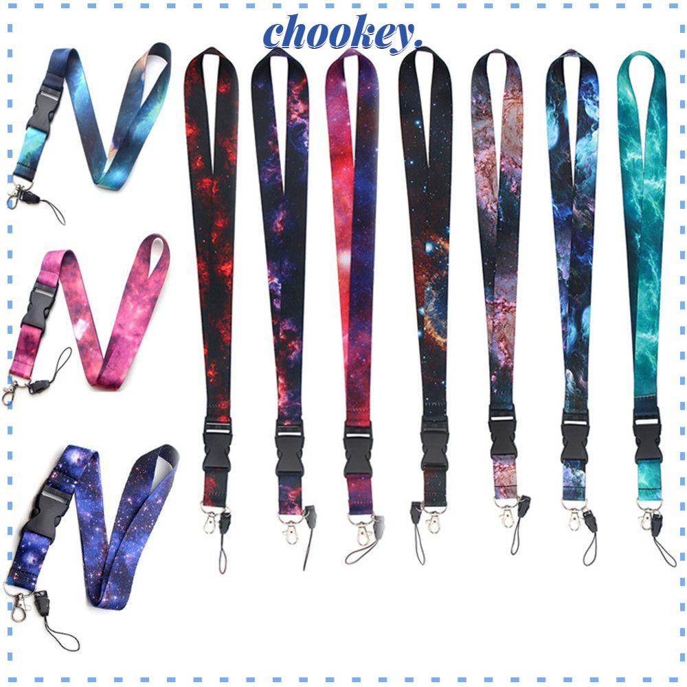 CHOOKEY Mobile Dây Đeo Điện Thoại / Chìa Khóa Cổng USB Họa Tiết Bầu Trời Đầy Sao Dễ Thương Giá Đ