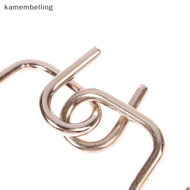 Set 8 Đồ Chơi Gỡ Rối Bằng Kim Loại Giúp Phát Triển IQ Cho Bé