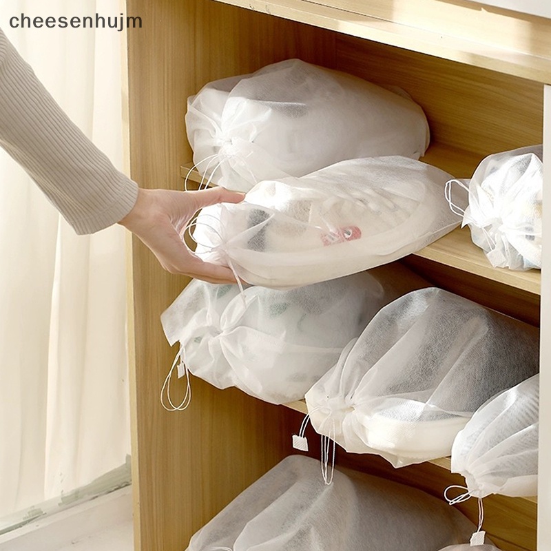 Set 10 Túi Đựng Giày Bằng Vải Không Dệt Chống Nước Tiện Dụng Khi Đi Du Lịch