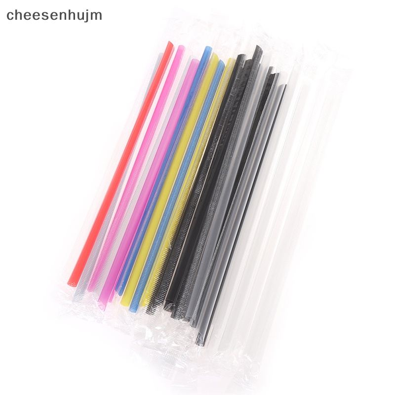 Bộ 100 Ống Hút Nhựa Pp Trong Suốt Dùng Cho Các Bữa Tiệc