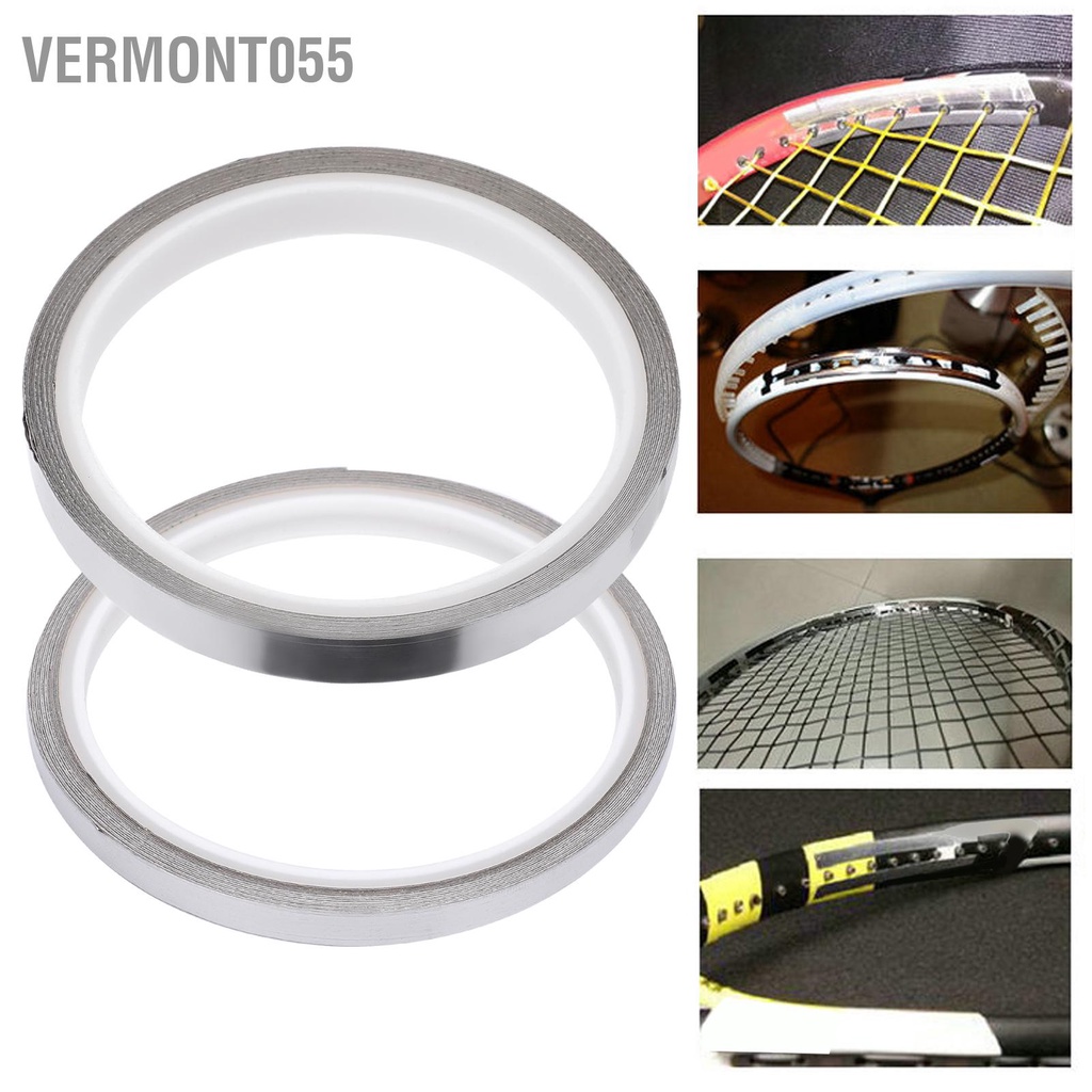 Vermont055 Trọng Lượng Vợt Tennis Thêm Băng Đầu Câu Lạc Bộ Golf Keo Siêu Mỏng 0.18MM