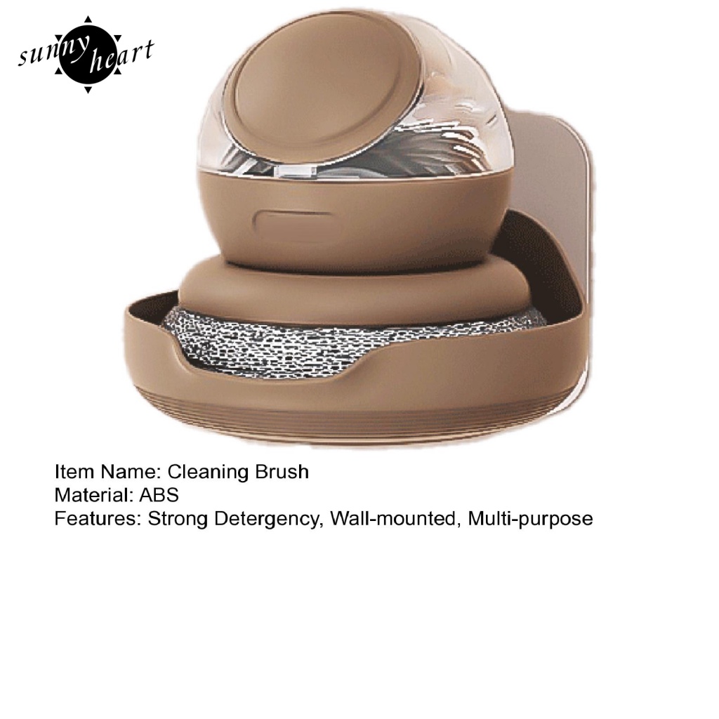 Sunnyheart 1 Bộ Bóng Vệ Sinh Có Thể Tháo Rời Có Thể Thay Thế Đầu Tròn Dễ Sử Dụng Và Thoải Mái