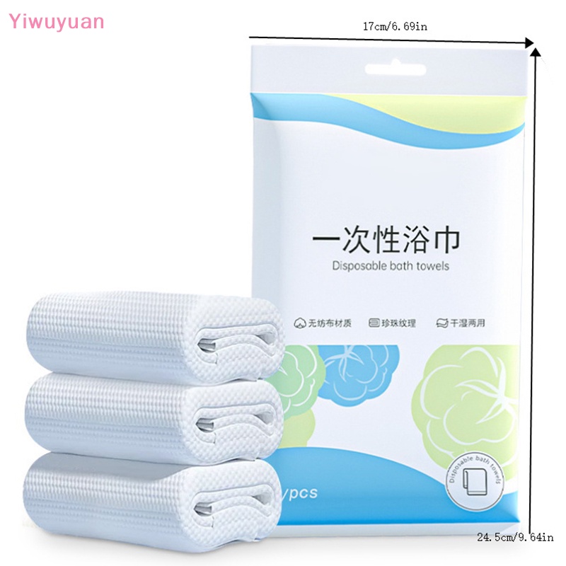 Khăn Tắm Cotton 70x140cm Dùng Một Lần Tiện Dụng Khi Đi Du Lịch