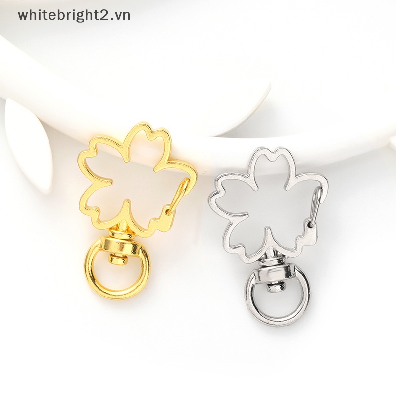 Set 10 Móc Khóa Hình Hoa Anh Đào Xinh Xắn
