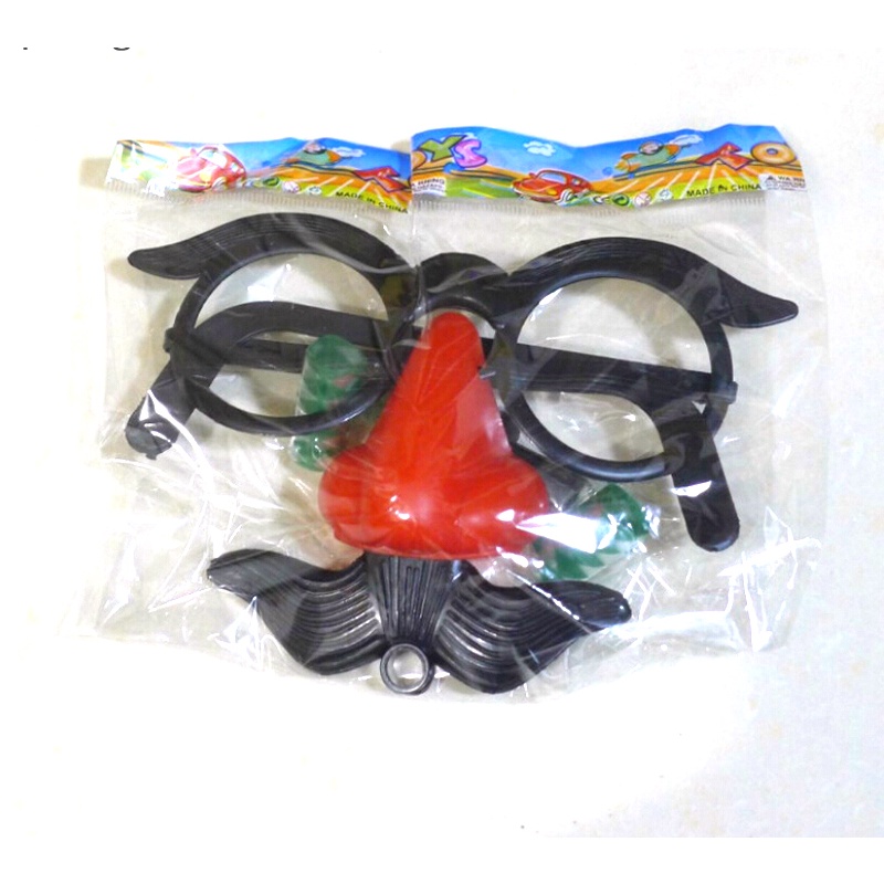 Pufang Kính Mát Gọng Tròn Hình Chú Hề Vui Nhộn Kèm Còi