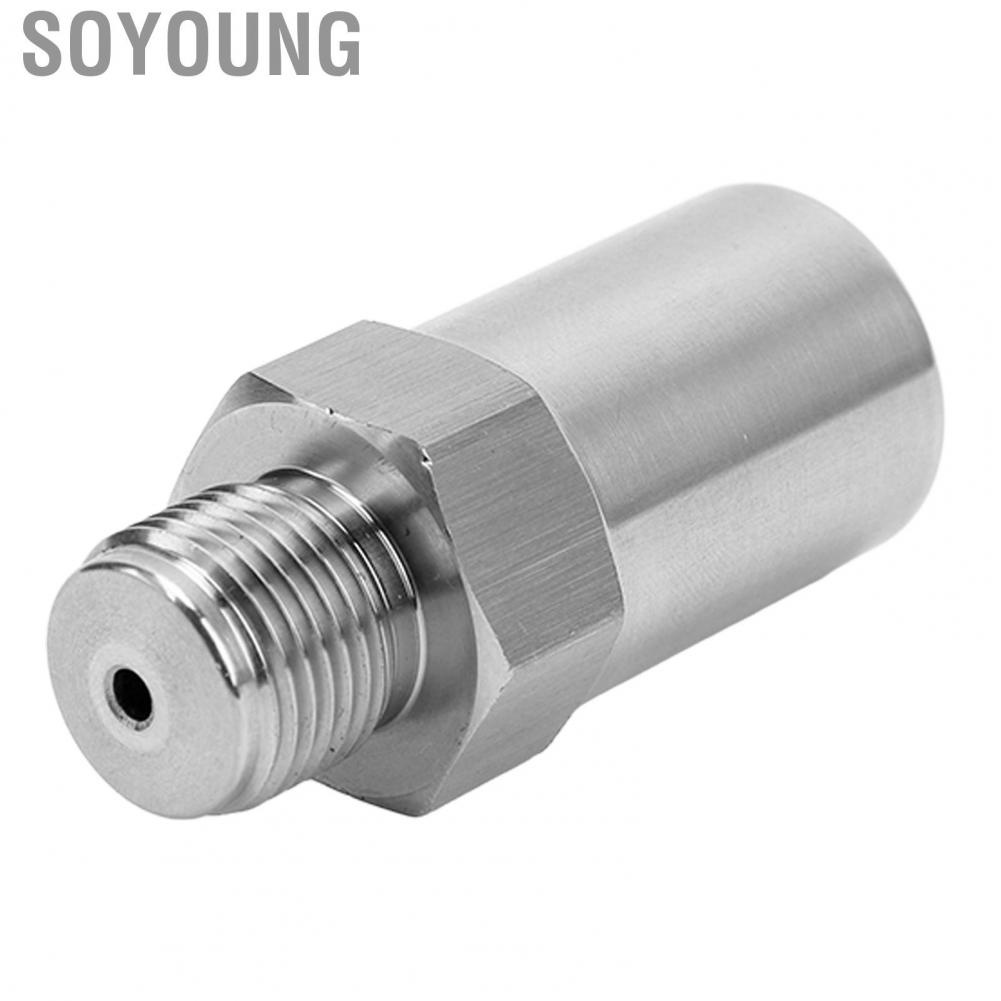Soyoung Fuel Rail Plug Pressure Relief Valve M16X1.5 Stainless Steel for Sierra