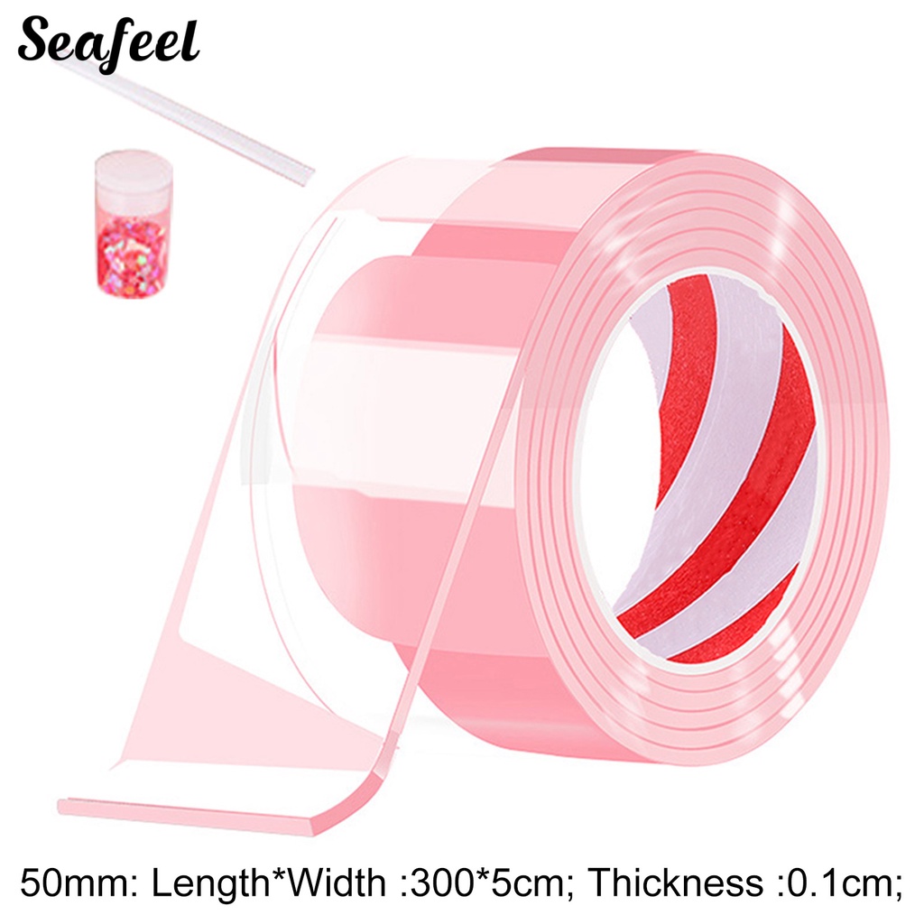 1 Bộ Băng Keo Nano Hai Mặt Không Để Lại Dấu Vết