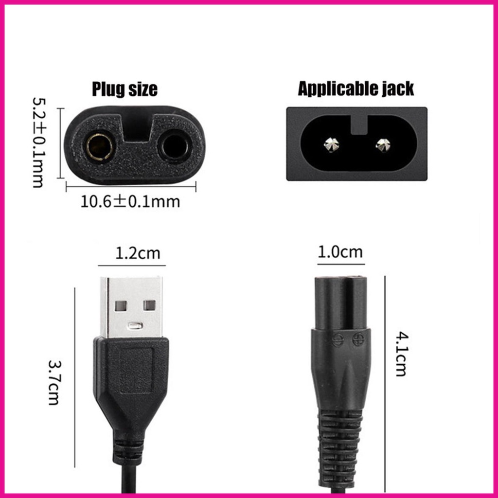 Dây Cáp Sạc USB Cho Tông Đơ Điện Meridian