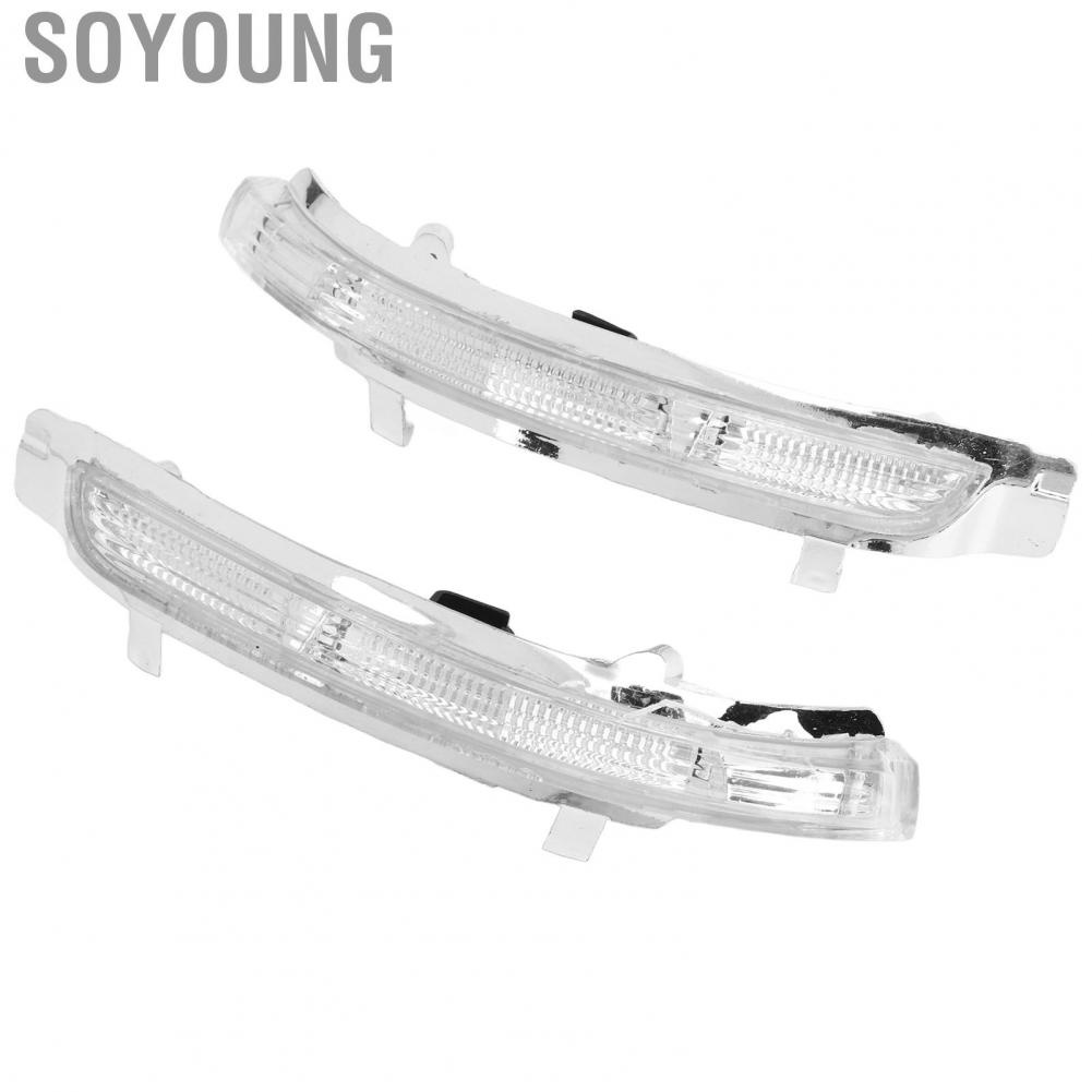 Soyoung 3T0949101  Sequential Turn Signal Light Long Lifespan Dynamic Mirror Driving Safety Improving 1pair for Car