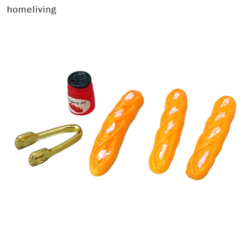 1 Bộ Rổ Bánh Mì Tỉ Lệ 1: 12 Dùng Trang Trí Nhà Búp Bê