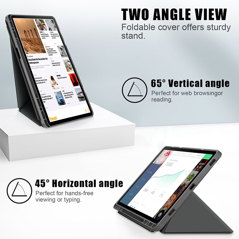 Bao Da Máy Tính Bảng TPU Mềm Có Thể Gấp Gọn Cho Samsung Tab S9 11inch X710 X716B X718U S9 + S9 Plus 12.4inch X810 X816U