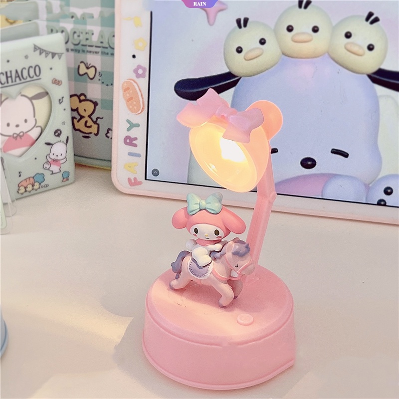 Đèn Ngủ Để Bàn Trang Trí Hình Nhân Vật Hoạt Hình Sanrio My Melody Cinnamoroll Dễ Thương