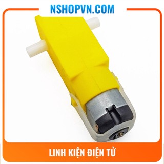 Động cơ dc giảm tốc vàng 2 trục 1:48