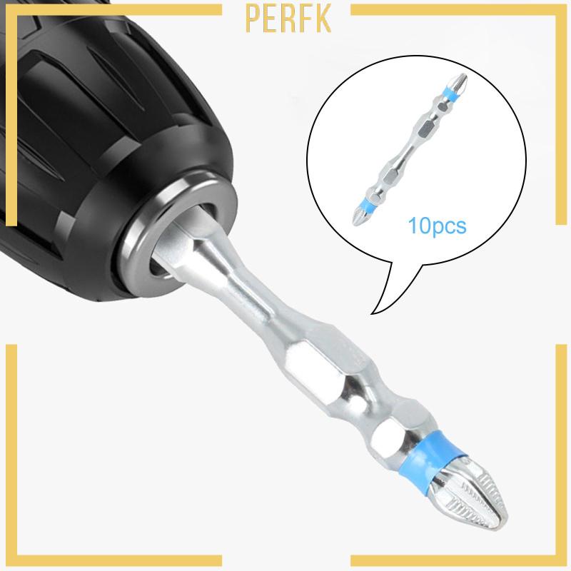 Set 10 Mũi Khoan Đầu Lục Giác Chữ Thập Chuyên Dụng Sửa Chữa Đồ Gỗ