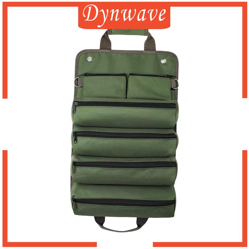 Cuộn Túi Đựng Dụng Cụ Sửa Chữa Siêu Nhẹ Có Khóa Kéo Cho Thợ Mộc / Cắm Trại