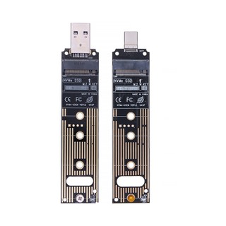 Bộ chuyển đổi ssd m2 vỏ nvme m.2 sang usb3.1 vỏ cho nvme pcie m key 2230/2242/2260/2280 ssd nvme sang bộ chuyển đổi usb type-a / type-c