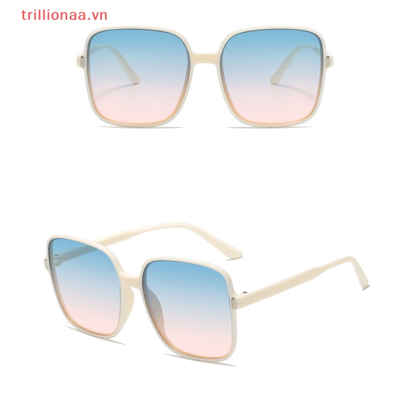 Kính Mát Gọng Vuông Chống Tia UV Thời Trang Cho Nữ